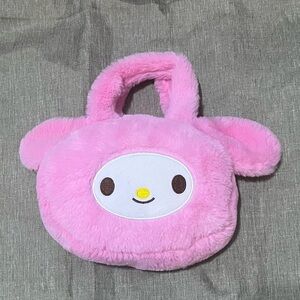 Cute Pink Plush Melody  Bag